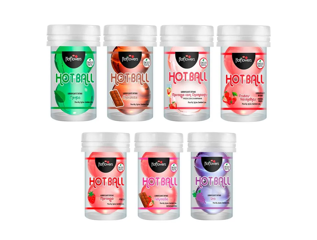HOT BALL- Lubrificante íntimo Aromático