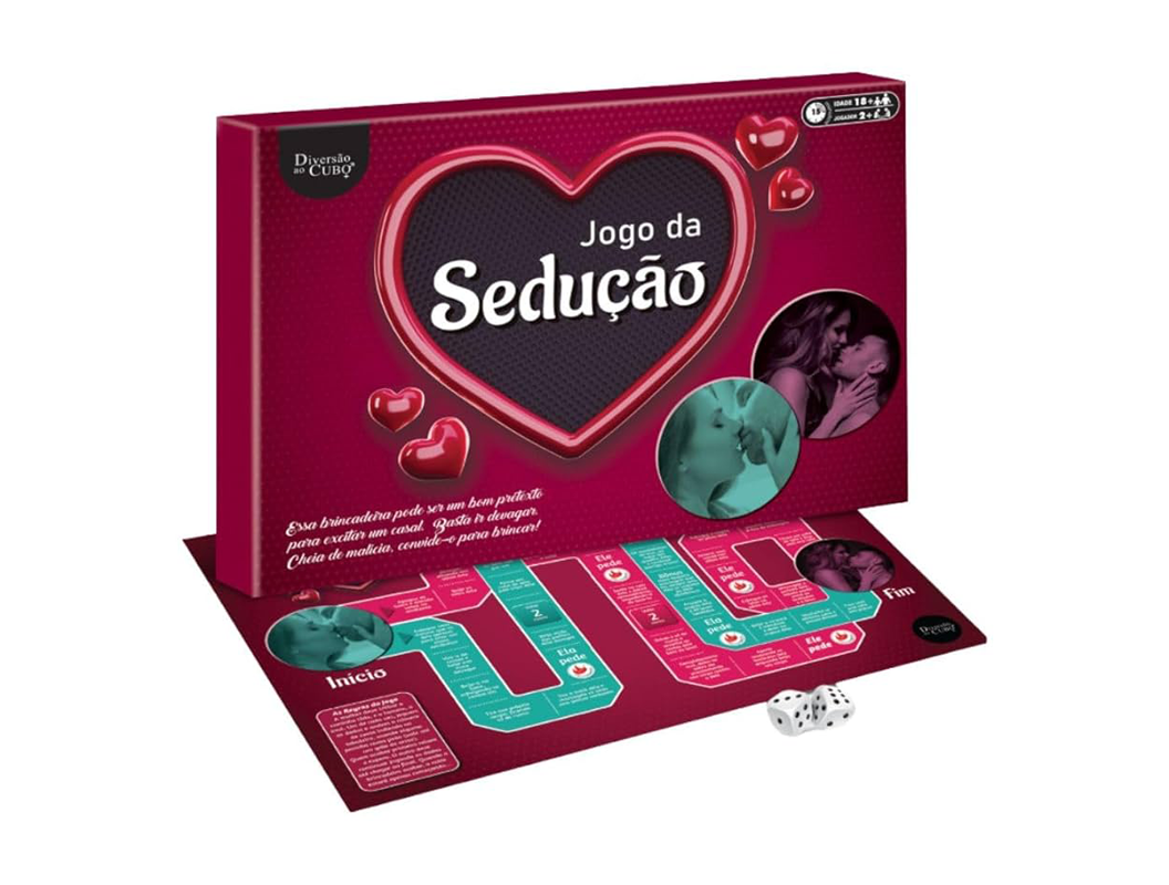 Jogo de Tabuleiro Sedução