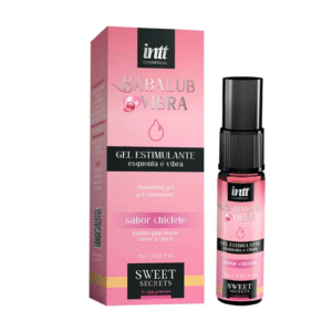 Lubrificante Beijável Babalub 15g (Sabor Chiclete)