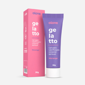 Lubrificante Beijável Olove 30g (Sabor Morango)