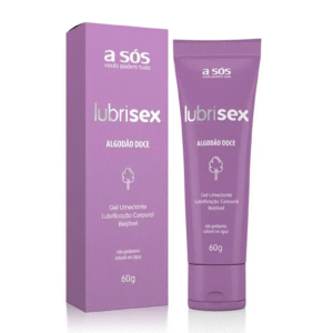 Lubrificante Lubrisex Algodão Doce 60g