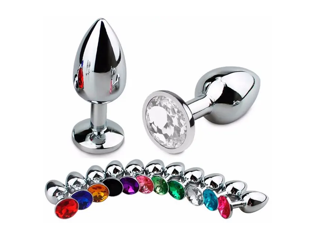 Plug Anal Metal Sex (Cor Surpresa)