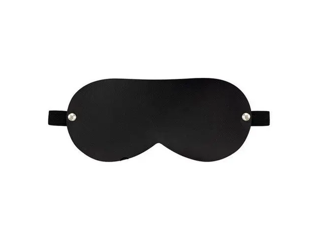 Venda para Olhos Arredondada (Cor Preta)