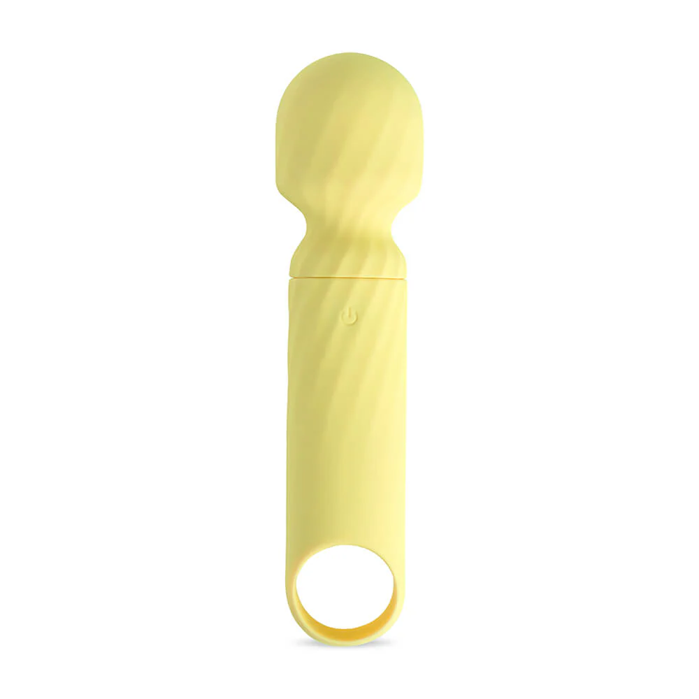 Vibrador Multivelocidade Recarregável Dengo Amarelo - Imagem 2