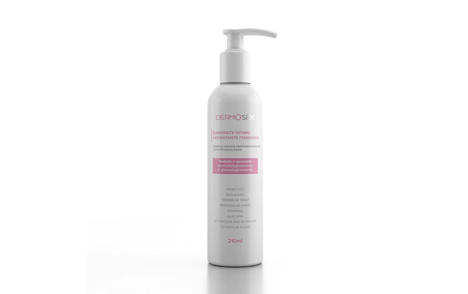 Sabonete íntimo Hidratante Feminino Dermosex 210ml